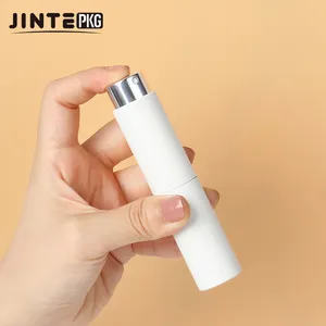 Luxury Plastic 8ml 20ml Cosmetic Packaging Perfume Bottles Travel Pocket Size Round Mist Spray Bottles