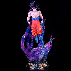 ใหม่52ซม. อะนิเมะ GK dbz Super Saiyan สัญชาตญาณพิเศษกุญแจของ egoism goku ฟิกเกอร์แอ็คชั่นพร้อมของเล่นโมเดล PVC น้ำหนักเบา - Product Image 6