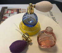 Vente en gros Ballon AirBag 10ml Flacon de parfum Vaporisateur Atomiseur Rechargeable Rond De Luxe Couleur airbag Vaporisateur