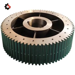 Wangli manufacturer OEM forged big gear wheel spur pinion gear custom drive large gear wheel