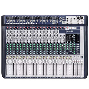 Mezclador Analógico Profesional de 22 Canales con 16 Preamplificadores Ghost y Doble Efecto Lexicon <span class=keywords><strong>FX</strong></span> para Grandes Iglesias y Escenarios de Conciertos - Product Image 1