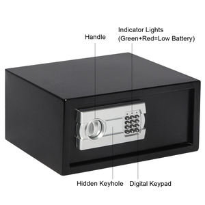 Antique Black Iron Biometric Electronic Safe <b>Box</b> with Concealment & Password <b>Lock</b> Wholesale Sale for Home or Hotel - Product Image 6