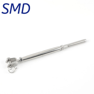 SMD Turnbuckle M10 6Mm Rope Closed Body Jaw And Eye Polished Stainless Steel Industrial <b>Hardware</b> - Product Image 2