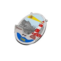Badge en métal émaillé UV personnalisé pour broches et badges de collection en gros, motifs animaux Kawaii, brillants, souples ou rigides