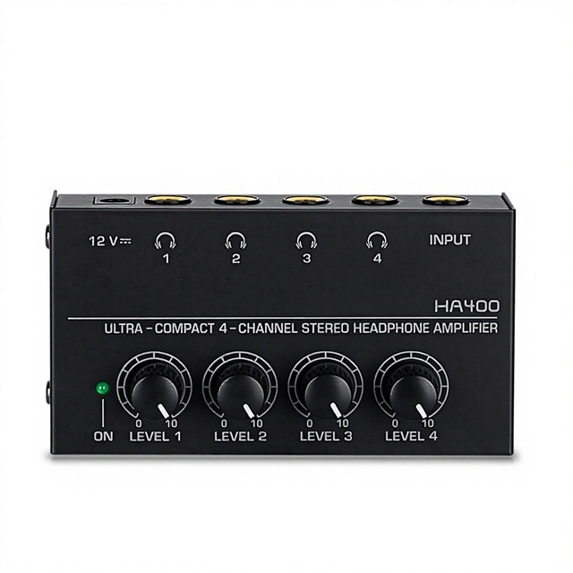Channel headphone amplifier for mixers monitor power amplifier Multi-channel headphone amplifier for studio mixing