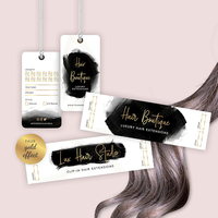 Impression personnalisée de votre logo couleurs vinyle perruques extension cheveux vierges humains bundle enveloppes et étiquette autocollante
