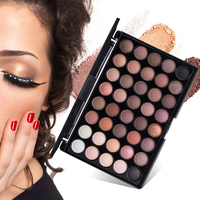 Makeup Long Lasting Natural Waterproof 40 Color Matte Pearlescent Shimmer Highlight Eyeshadow Palette Cosmetic