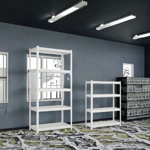 Étagères de rangement pour la maison Étagère d'<span class=keywords><strong>angle</strong></span> en acier Étagères de rangement en métal Étagères de garage sur pied avec four à <span class=keywords><strong>micro</strong></span>-ondes - Product Image 3