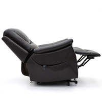 Geeksofa Chaise inclinable moderne en cuir Air Power Electric Lift avec inclinaison et double moteur pour les personnes âgées
