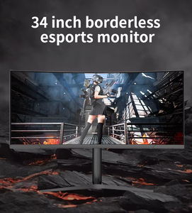 จอคอมพิวเตอร์สำหรับเล่นเกมขนาด 34 นิ้ว 165hz 180Hz จอโค้ง LED สำหรับเดสก์ท็อป ขายส่งจากโรงงาน - Product Image 5