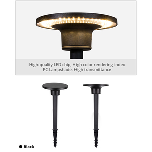 PL1653-Lámpara Led impermeable para exteriores, luz de jardín con pinchos, paisaje de entrada económico - Product Image 4