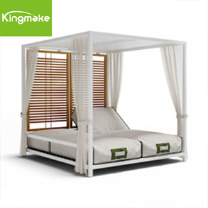 Moderno Cojín Grueso Tumbonas Muebles de Piscina Villa de Lujo Al Aire Libre Daybed Sunshine Garden <span class=keywords><strong>Cabana</strong></span> - Product Image 1