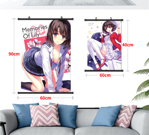 Poster su Tela Personalizzati <span class=keywords><strong>Anime</strong></span>, Arte Murale Giapponese, <span class=keywords><strong>Quadri</strong></span> Appesi su Tela in 1 Pezzo - Product Image 6