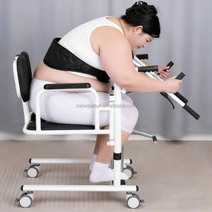 Sollevatore per Pazienti, Ausilio per Trasferimento, Sedile per <span class=keywords><strong>Doccia</strong></span> Medica, Sollevatore Sit-Stand per Anziani e Disabili, Altezza Regolabile, Leggero in Carbonio - Product Image 1