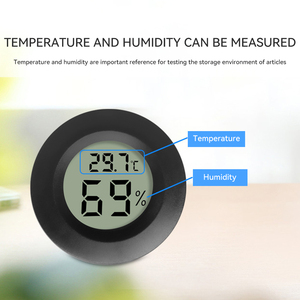 Thermomètre et hygromètre de surveillance de la température et de l'humidité pour patio, jardin, intérieur et maison - Product Image 6