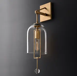 Factory Luxury Brass Wall Sconces Lights Lamps Corridor Wall Lights