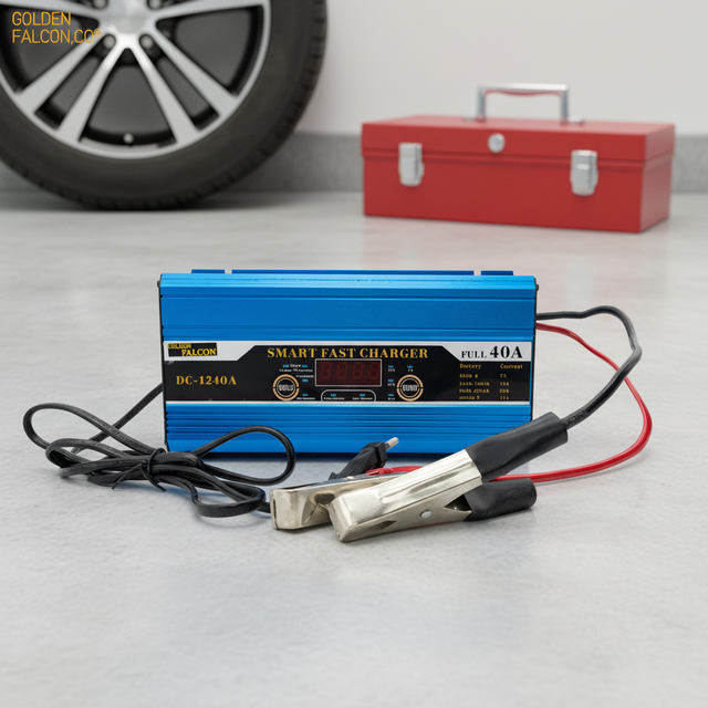 Automatic Fast Charging Car Battery Charger 12v  24V Lead Acid Battery Charger