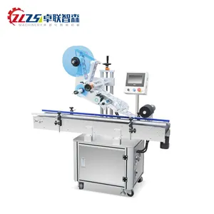 Automatic Front And Back Labeling For Flat Bottle Double Sides Label Sleeve Sticker Printing Machine