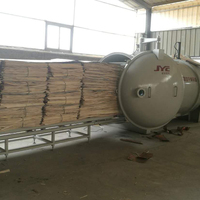 JYC HF RF sécheur de bois sous vide, fours à bois à séchage rapide, pas de fissure pour tout le bois, 10 m3