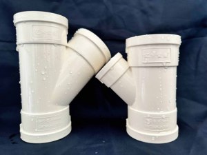 Sambungan Pipa Plastik PVC Kaku Berkualitas Tinggi Tekanan Tinggi 45 90 Elbow Tahan Korosi Ramah Lingkungan Sistem Pipa Drainase - Product Image 2