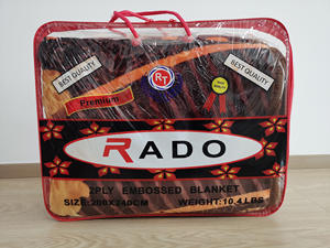 ผ้าห่มขนสัตว์สำหรับฤดูหนาวขนาดคิงไซส์สำหรับใช้ในบ้านผ้าห่มถักไหมพรมสองชั้นปรับแต่งได้หรูหรา - Product Image 6