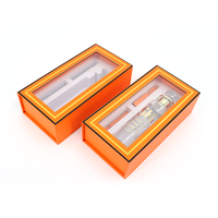 Emballage en verre élégant de luxe Contenants cosmétiques pour soins de la peau Bouteille vide d'huile de sérum de lotion tonique pour soins de la peau avec bouchon en or