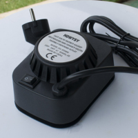 Kit de moteur de rôtissoire universel AC/DC en acier inoxydable pour barbecue électrique, moteur de rotation automatique pour grillades