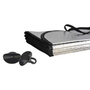 Custom Car Sunshade logo Printed Front Side <b>Window</b> Folded Bubble PE Aluminum Foil Car Sun <b>Shade</b> - Product Image 3