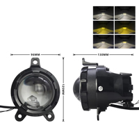 Vente en gros Nouveau projecteur de brouillard tricolore RunLai Bi-LED 12V 35W étanche IP68 3000K-6000K avec garantie d'un an