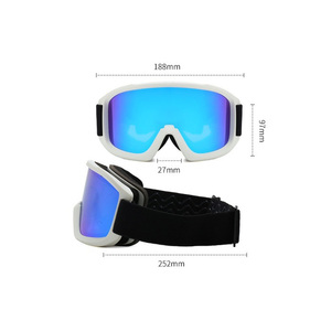 Gafas de Esquí con Lentes Tóricas de Visión Amplia para Adultos, Resistentes al Viento y a la Arena, Ligeras, Antideslizantes, Ecológicas, Reducen la Niebla, Ajustables - Product Image 5