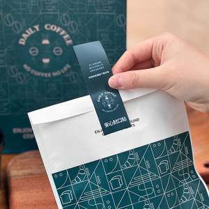 Sacs en papier jetables pour emballage alimentaire professionnel personnalisés, sacs à pain pour hamburgers, sacs en papier résistant à la graisse, sacs à emporter pour aliments avec revêtement en PE - Product Image 4