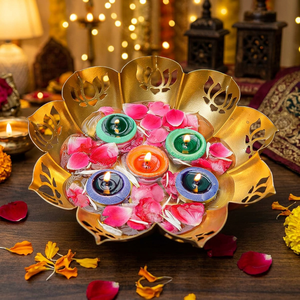 Elegantes cuencos Urli Piezas decorativas para cada ocasión Serene Floats the Art of Urli Bowls Urli Bowl Magic - Product Image 3