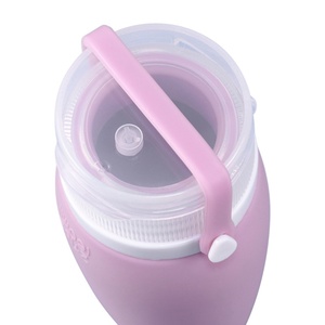 3oz Portable Mini Empty No Leak Squeeze Travel Container 90ML Small Lotion Soap Bottle Silicone Travel Reusable <b>Shampoo</b> Bottles - Product Image 4