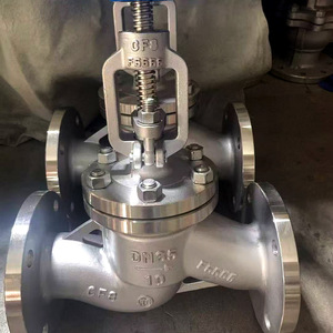 Vanne à opercule à bride en acier inoxydable CF8 DN65 J41W 16P manuelle pour utilisation à l'eau à température normale - Product Image 1