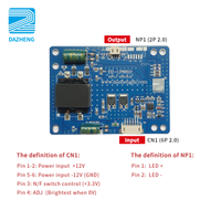 DZ-LP6612 papan Driver LED Universal modul elektronik populer untuk TV LED 26 37 inci komponen elektronik arus konstan