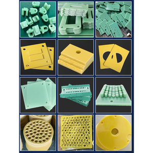 Plaque isolante en fibre de verre époxy Aquamarine 3240 résistante aux hautes températures pour applications électriques - Product Image 2