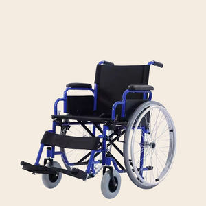 Fauteuil roulant manuel pliable de haute qualité, confortable, en tissu, pour personnes âgées handicapées - Product Image 2