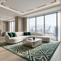 Meubles d'hôtel professionnels pour villas, ensemble de chambre d'hôtel pour projets de développement de luxe et immobilier haut de gamme