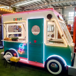 Carrito de Venta Móvil ZOWN para Jugos, Bebidas y Alimentos, de Acero Inoxidable, Eléctrico, Personalizable en Color y Tamaño, Lujoso y Moderno, para Exteriores - Product Image 1