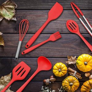 Ensemble d'ustensiles de cuisine en silicone aux designs spéciaux, résistants à la chaleur, outils et gadgets de cuisine - Product Image 4