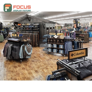 Latest Design Brand Store Lockable Retail Shelving Shop Fitting Service Clothing Store - Product Image 4
