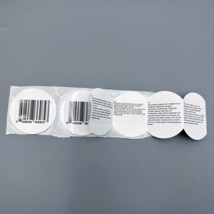 Etichetta pieghevole impermeabili multistrato cosmetiche adesive  stampa di pacchetti adesivi per etichette a doppia faccia - Product Image 4