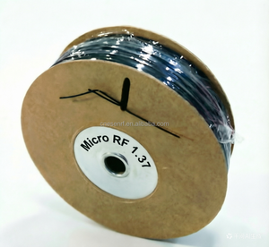 Cavo Coassiale ESEN Micro1.37 - Conduttore in Rame Placcato Argento, Isolamento FEP, Guaina Nera - Product Image 6