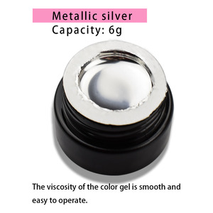Nouvelle peinture à l'acrylique pour ongles, peinture créative, colle à araignée, peinture métallique pour ongles, cuivre, <span class=keywords><strong>séricine</strong></span> - Product Image 5