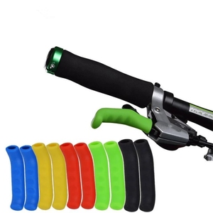 Bicicleta <span class=keywords><strong>Brake</strong></span> <span class=keywords><strong>Handle</strong></span> Cover Silicone <span class=keywords><strong>MTB</strong></span> Grips Bicicleta Guiador Proteger Capa Anti-slip Bicicleta Protective Gear Acessórios Da Bicicleta - Product Image 1
