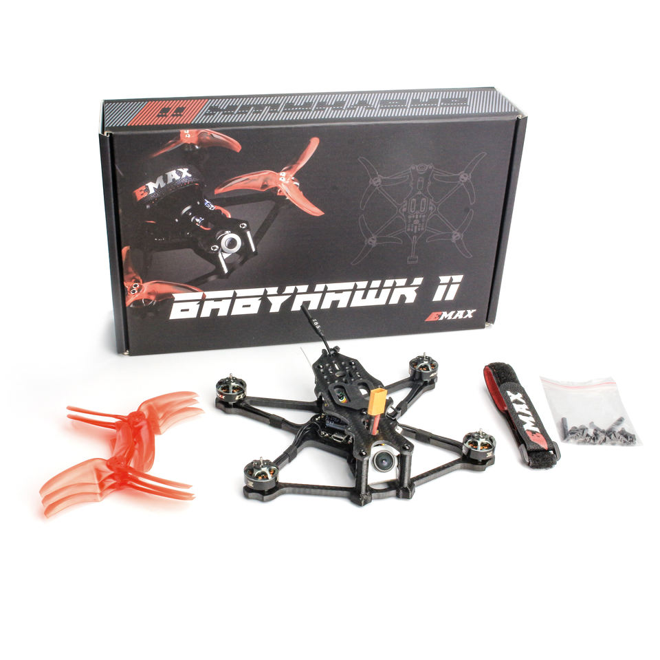 Emax Official Babyhawk II HD 3.5 Inch Sports FPV Racing Drone Kit BNF W ...