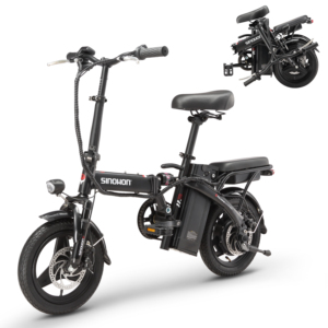 Vélo électrique pliable SINOHON M3 400W, 14 pouces, compact, pour adultes, idéal pour les trajets en ville - Product Image 2