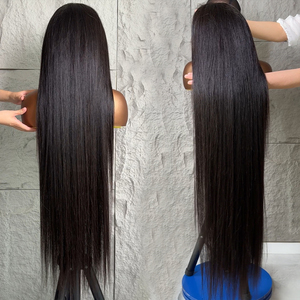 Raw Vietnamese Hair Swiss HD <strong>LaceWigs</strong> Human Hair Lace Front WigVirgin Cuticle Aligned Hair 13x4 FullHD Lace Frontal Wig - Product Image 3