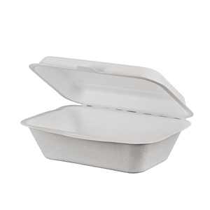 Biodegradable Sugarcane Bagasse Pulp Lunch Box