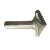Fraise à rainurer en V YASEN PCD Diamond AlTiN avec logo personnalisé ODM/OEM pour le travail du bois CNC